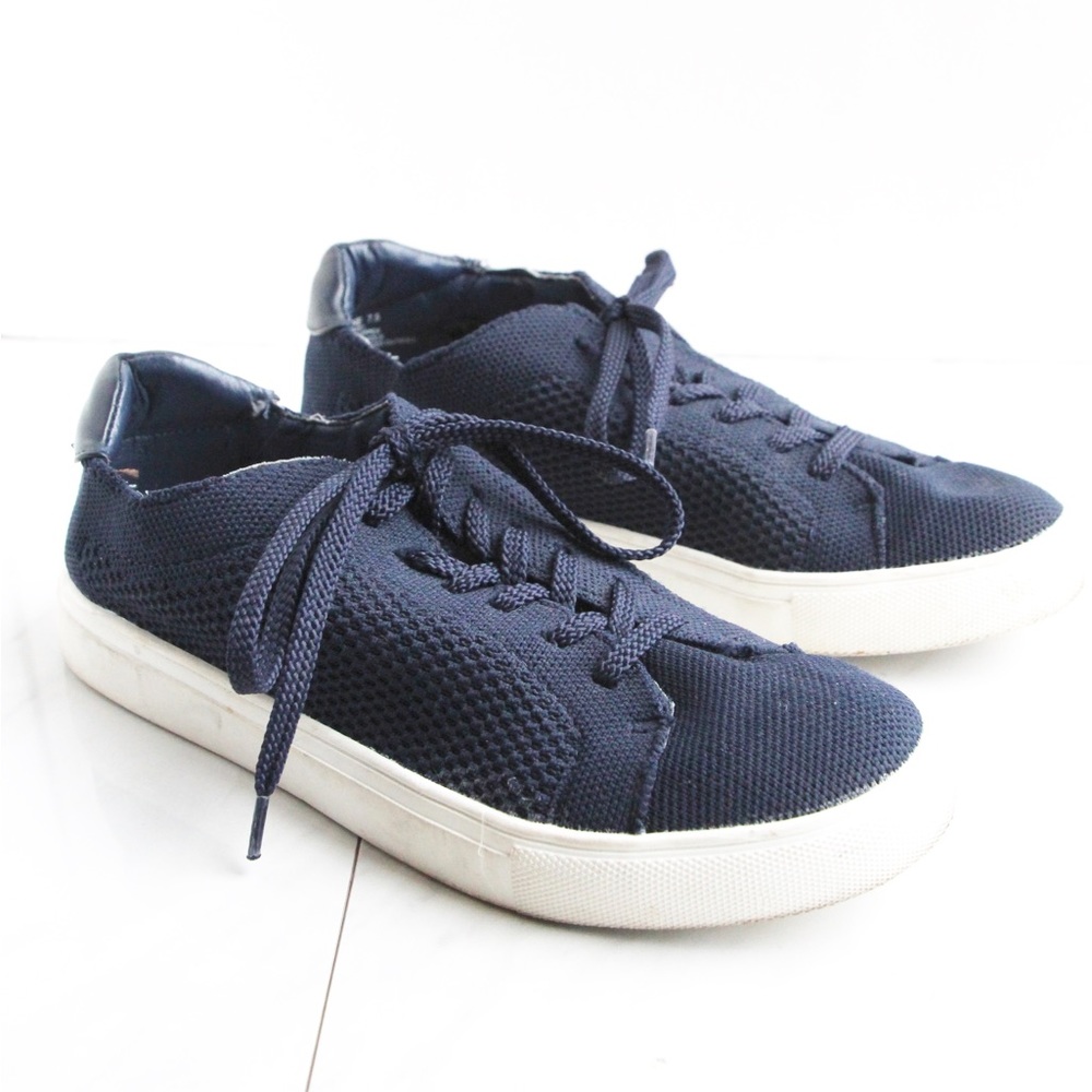 Steve Madden Navy Blue Sneakers